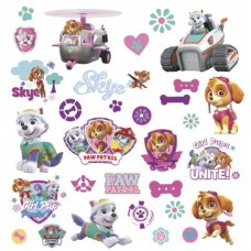 RoomMates Paw Patrol Girl Pups Peel and Stick Wall Decals   555210183
